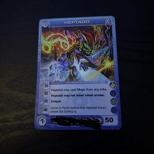 Heptadd 2 ability chaotic card